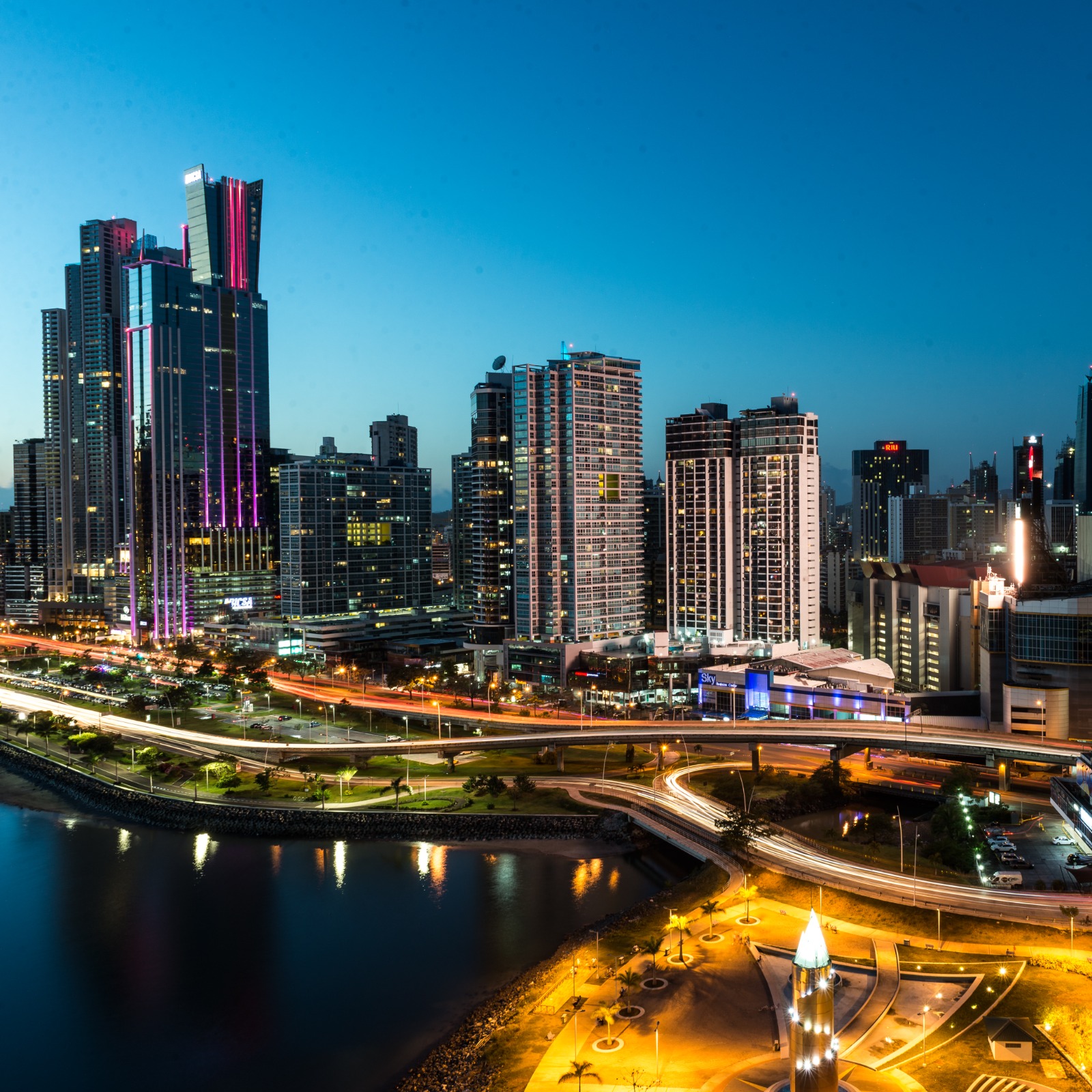 Foreign investor reviewing Panama residency and investment documentation